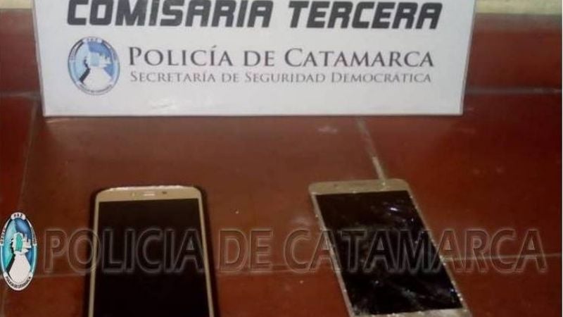 Atrapan a tres arrebatadores de celulares