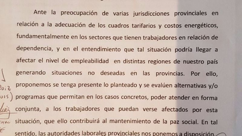 El tarifazo cambió la agenda del debate en el Consejo del Trabajo