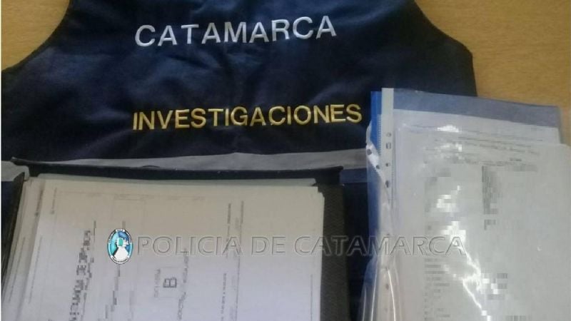 Policías de Catamarca y Entre Ríos allanaron una vivienda en Valle Viejo