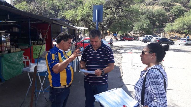 Censo para reubicar a los puesteros de la Gruta