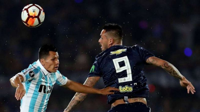 Racing reaccionó y trae un buen empate de Chile