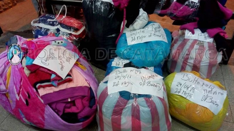 Secuestran 20 mil pesos de mercadería ilegal en Capayán