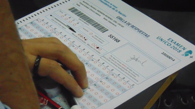 Examen de ingreso para residencias médicas