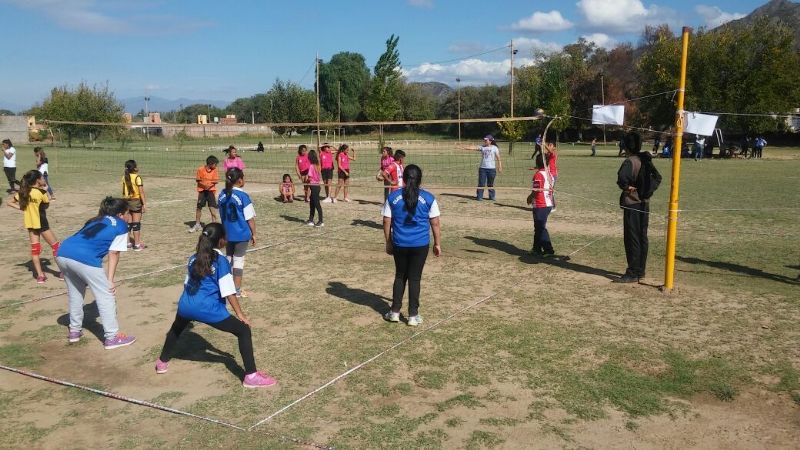 Se jugó el segundo encuentro de Pre Mini y Mini Vóley en Belén