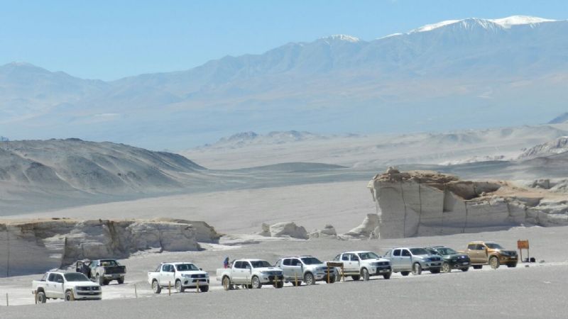 Operativo de control y vigilancia en Campo de Piedra Pómez