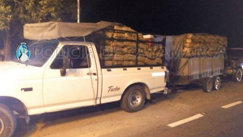 Secuestran gran cantidad de carbón en Capayán