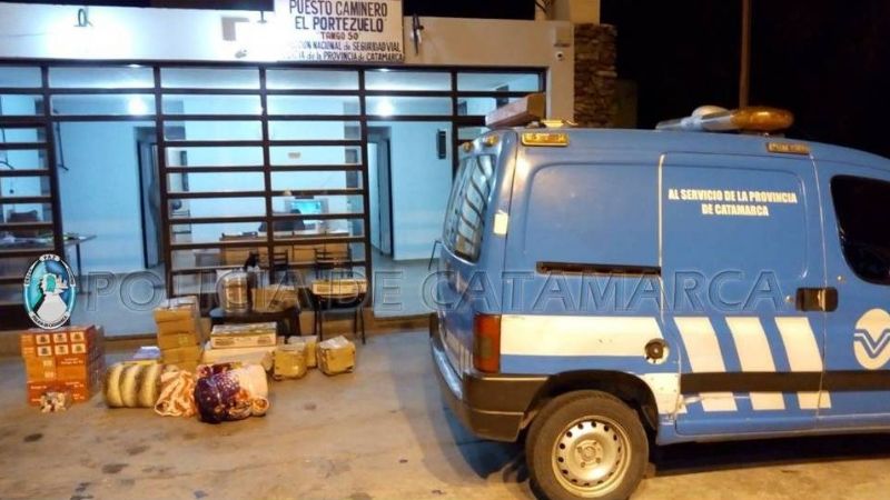 Secuestran 40 mil pesos en mercadería ilegal