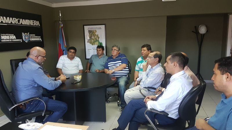 Minería con representantes de la CGT