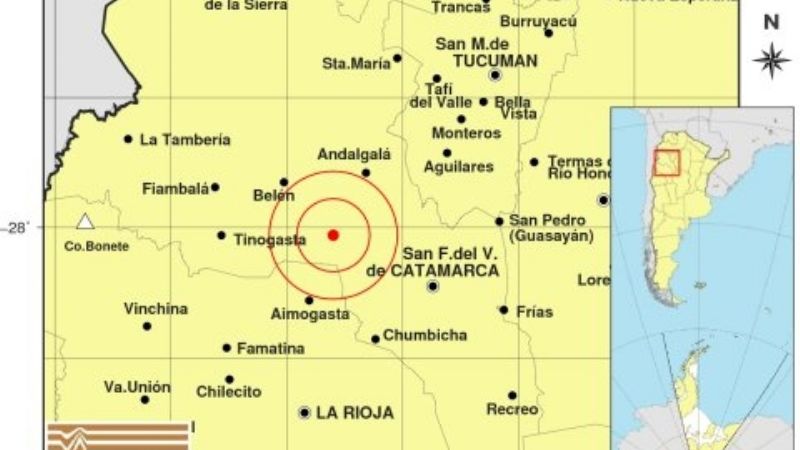 Temblor en el Oeste