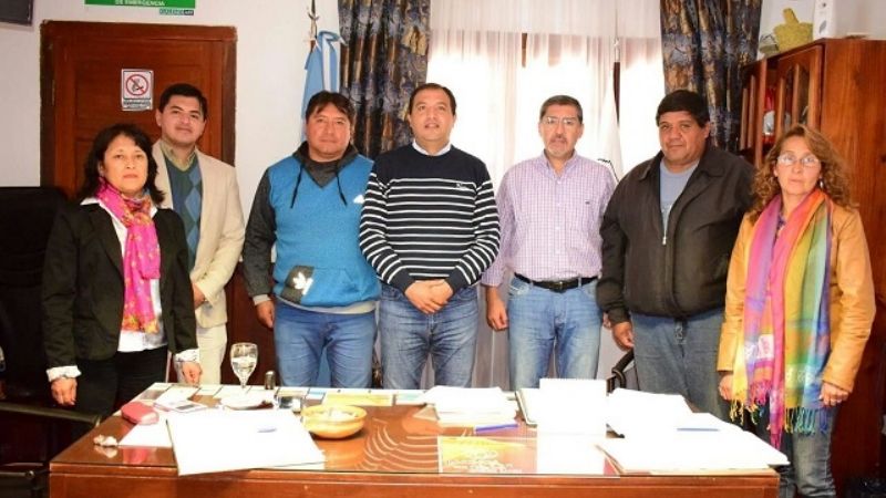 Municipales santamarianos acordaron con el intendente Sánchez