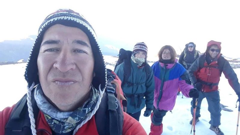 Llegaron a la cumbre del Nevado del Aconquija