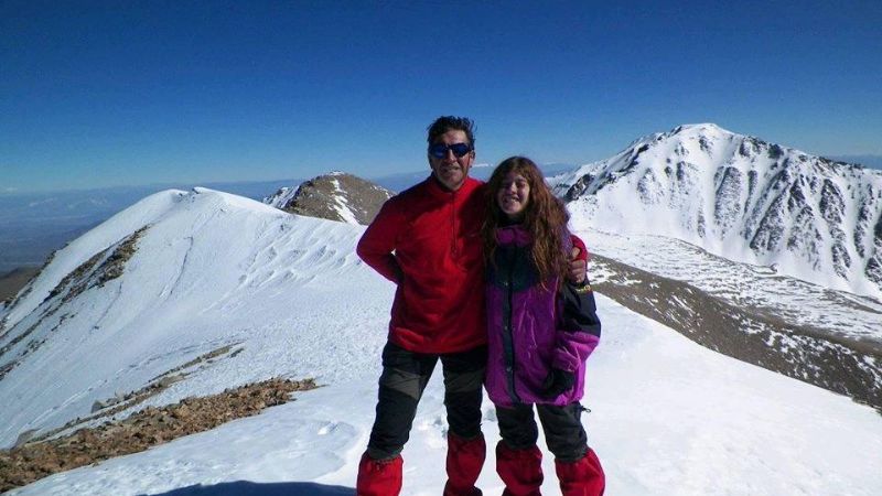 Llegaron a la cumbre del Nevado del Aconquija