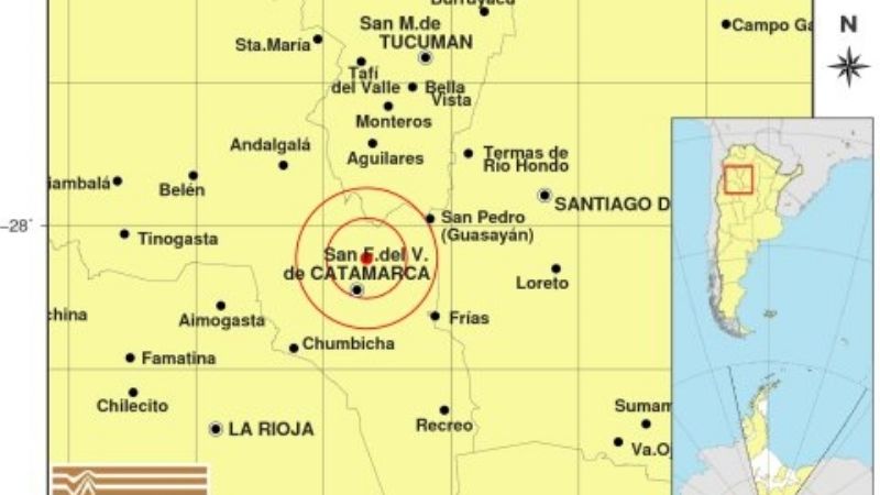 Temblor en la Capital