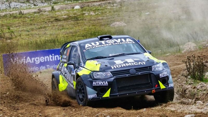 Augusto entre los mejores del Rally en Tafí del Valle