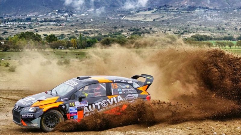 Augusto entre los mejores del Rally en Tafí del Valle