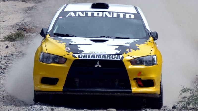 Augusto entre los mejores del Rally en Tafí del Valle