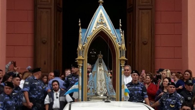 Valle Viejo está de fiesta con la  presencia de la Virgen Morena