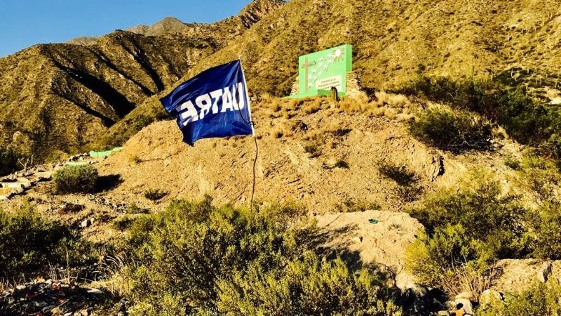 Se restauró el Monumento a los Trabajadores Transitorios en la Cébila