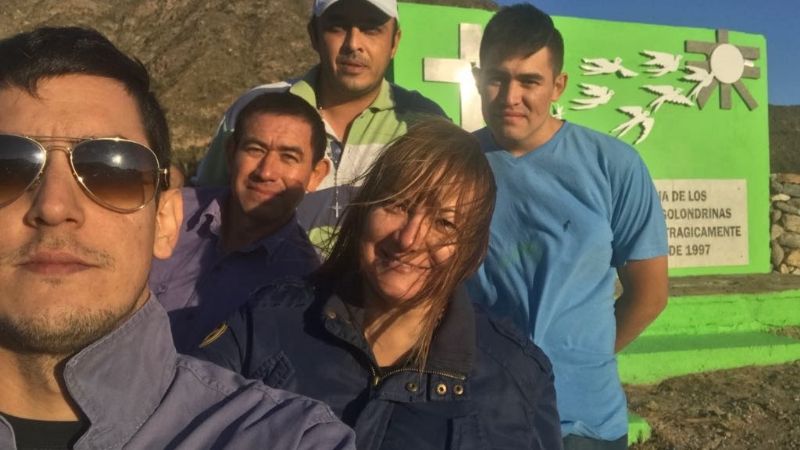 Se restauró el Monumento a los Trabajadores Transitorios en la Cébila