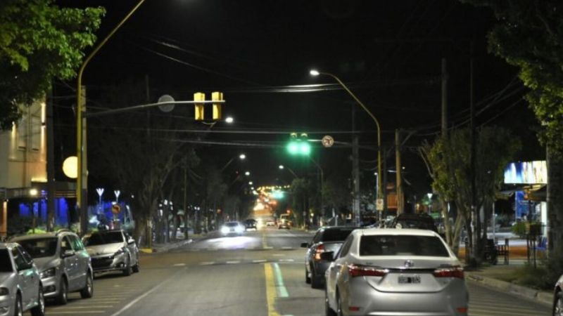 Finalizó el proyecto de reconversión  del alumbrado público