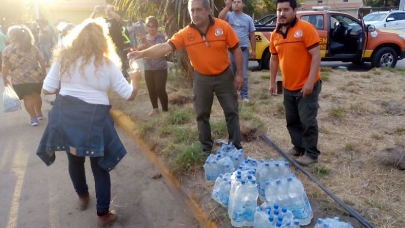 Defensa Civil presente en el inicio de las fiestas marianas