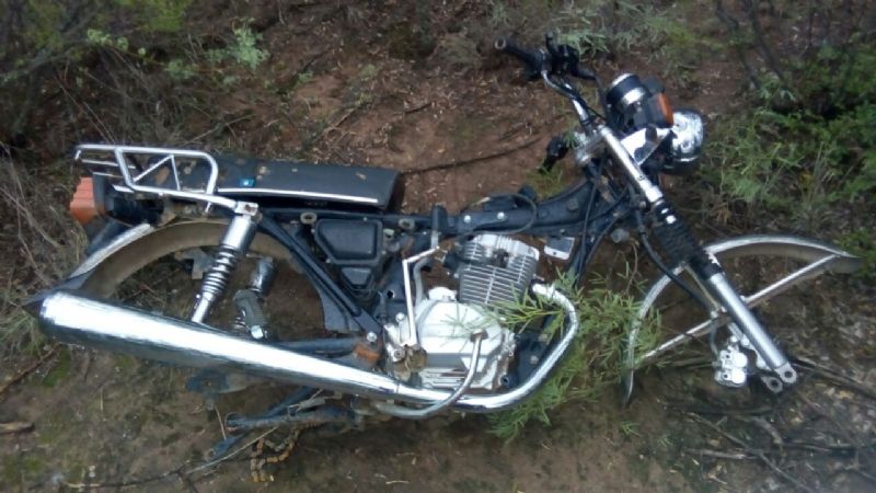 Encontraron la moto robada en una clínica privada