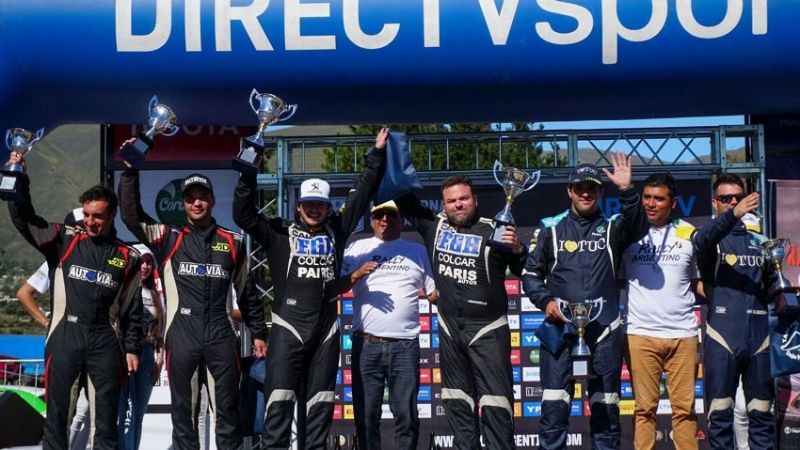 Augusto 3ro. y Walter D’Agostini 6to. en Tafí del Valle