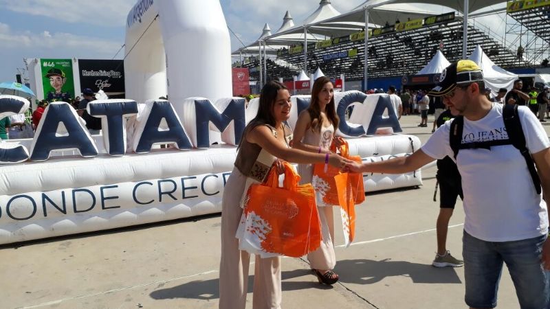 Catamarca se promocionó en el Moto GP de Argentina