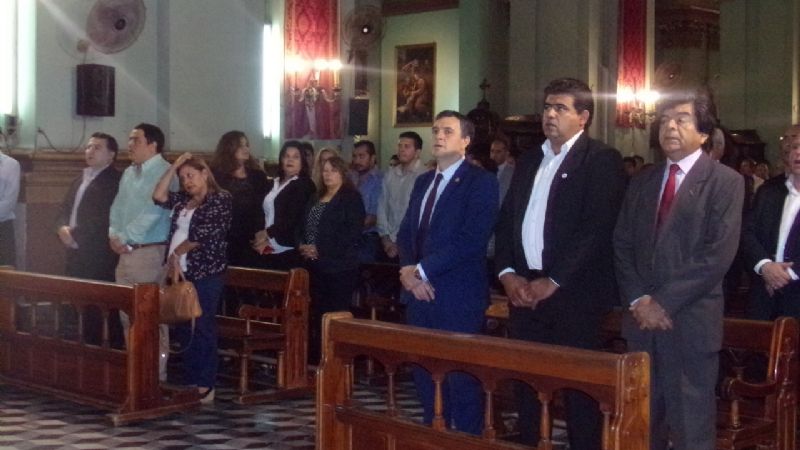 El ámbito legislativo a los pies de la Madre del Valle