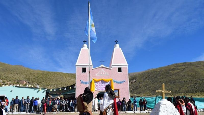 Celebración por los 65 años de la capilla Virgen del Valle, patrona de Ovejería