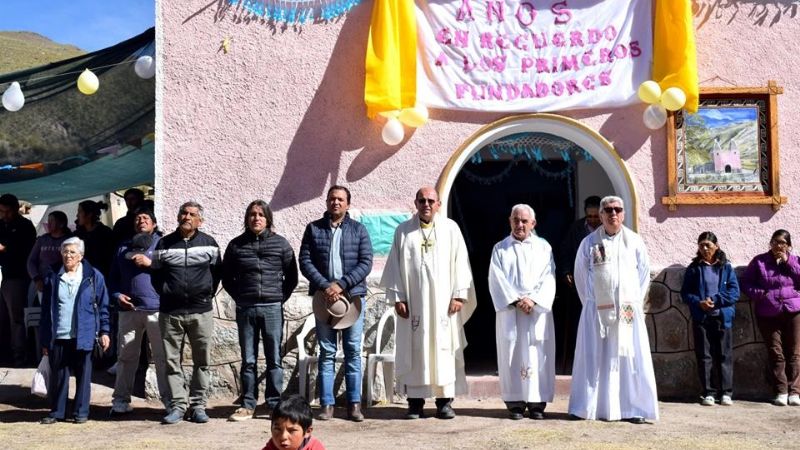 Celebración por los 65 años de la capilla Virgen del Valle, patrona de Ovejería