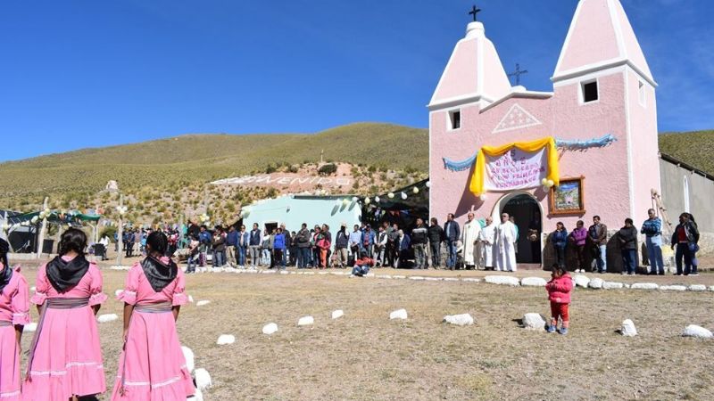 Celebración por los 65 años de la capilla Virgen del Valle, patrona de Ovejería