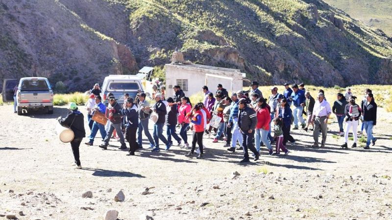Celebración por los 65 años de la capilla Virgen del Valle, patrona de Ovejería