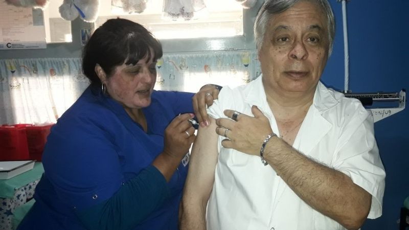 Empezó la vacunación con la antigripal en toda la provincia