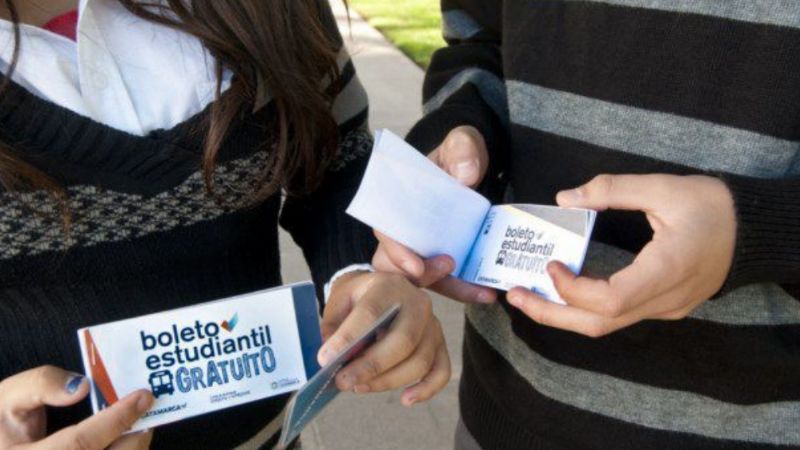 El Boleto Estudiantil Gratuito llegará a toda la provincia