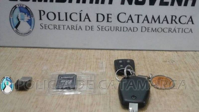Atraparon a ladrón que robó llaves, pendrive y una memoria