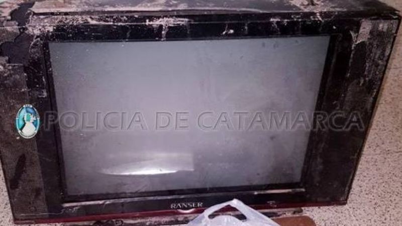 Robó un televisor y amenazó de muerte a su hermano