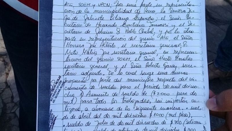 ATE y SOEM Recreo también aceptaron aumento de $2.000