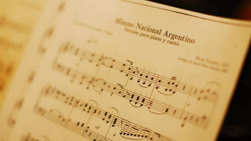 Curiosidades de la partitura más antigua del Himno