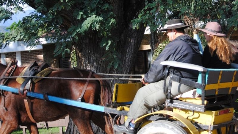 Esforzados jinetes llegaron desde El Suncho para honrar a Esquiú
