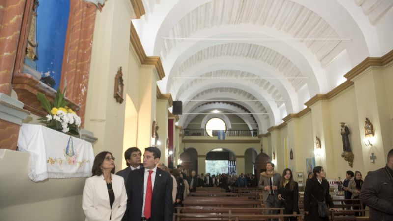 Lucía presidió los actos centrales por el natalicio de Esquiú