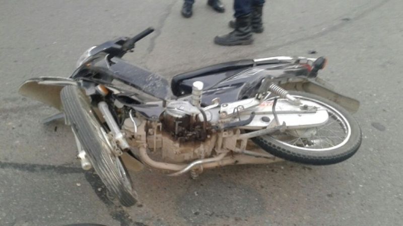 Policía se accidentó al atropellar a un perro