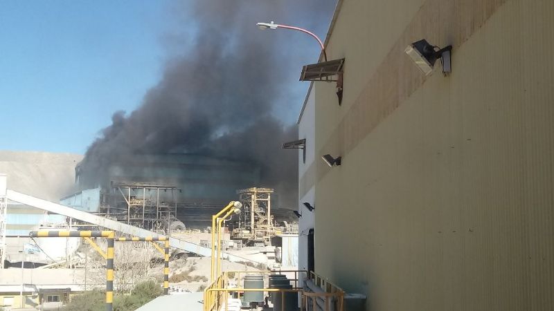 Está sofocado el incendio en el yacimiento de Bajo La Alumbrera