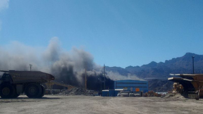 Está sofocado el incendio en el yacimiento de Bajo La Alumbrera