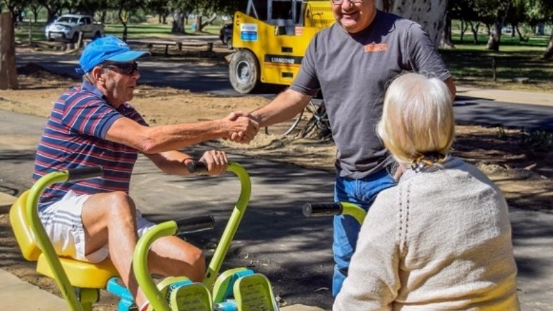 Nuevos trabajos en la recuperación  del Parque Adán Quiroga