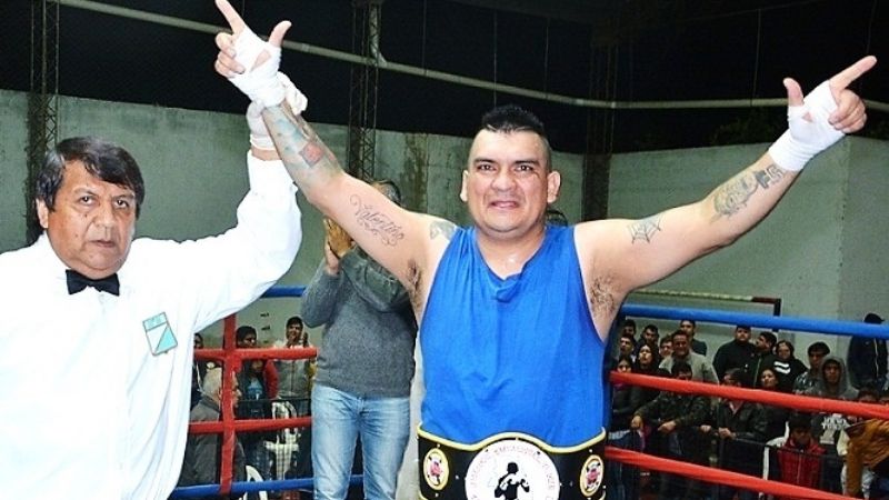 El “Loco”Galván, nuevo campeón de los pesados “catuchos”