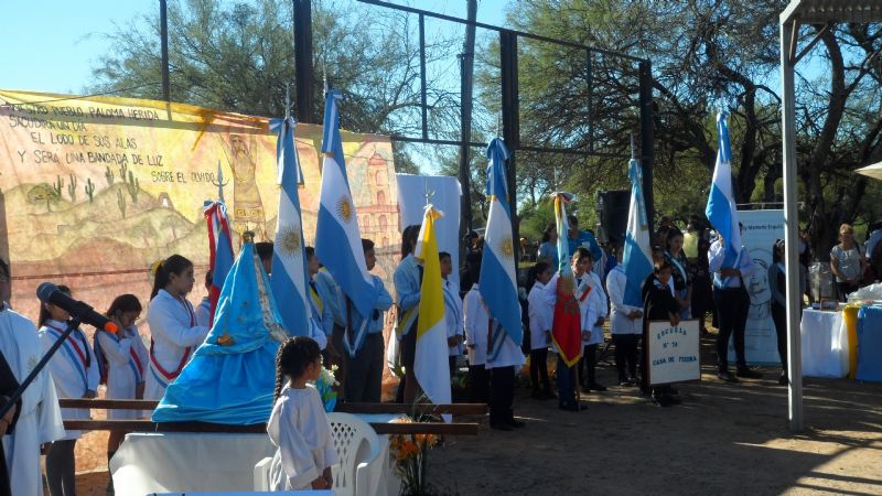 Las parroquias del Este catamarqueño recordaron a Esquiú en El Suncho