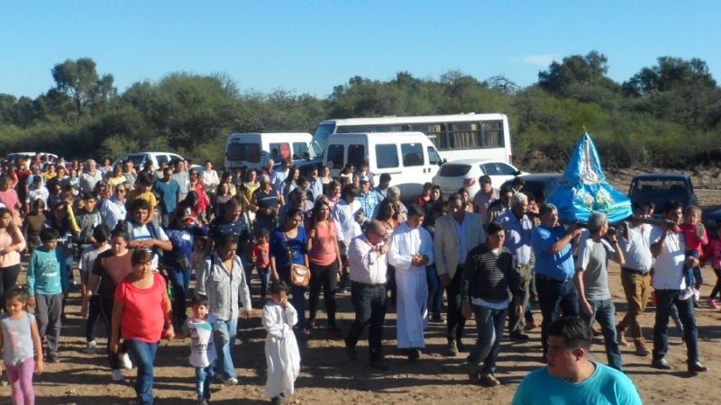 Las parroquias del Este catamarqueño recordaron a Esquiú en El Suncho