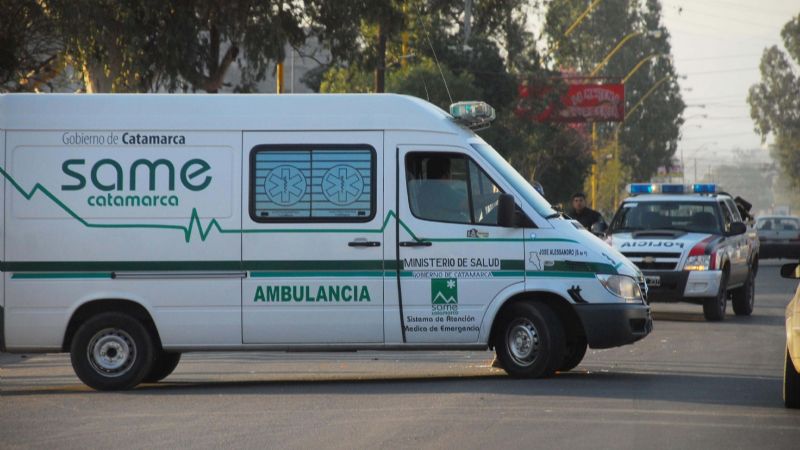 Choque en el norte con un herido