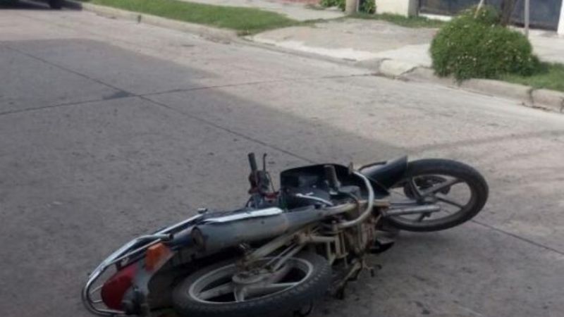 Cuatro heridos en accidentes de motos